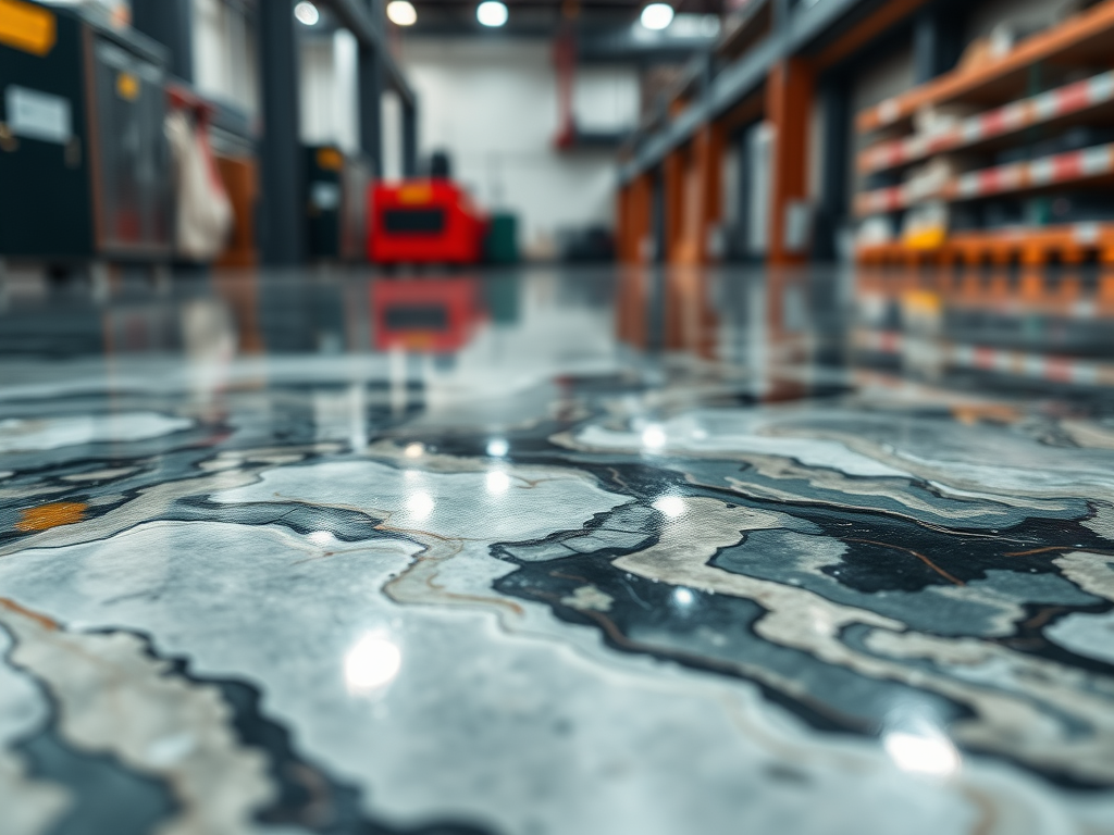 Metallic Epoxy Flooring in Yorba Linda & Anaheim Hills